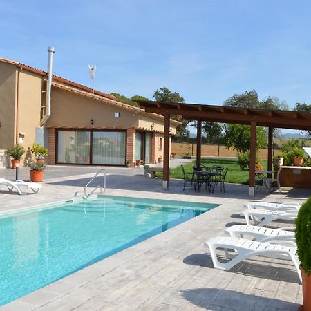 Mas Piua Villa Girona Bagian luar foto