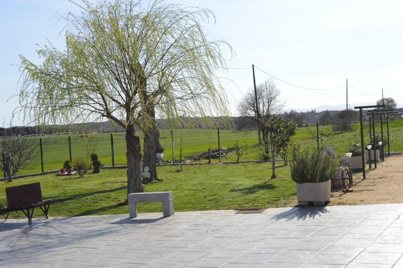 Mas Piua Villa Girona Bagian luar foto