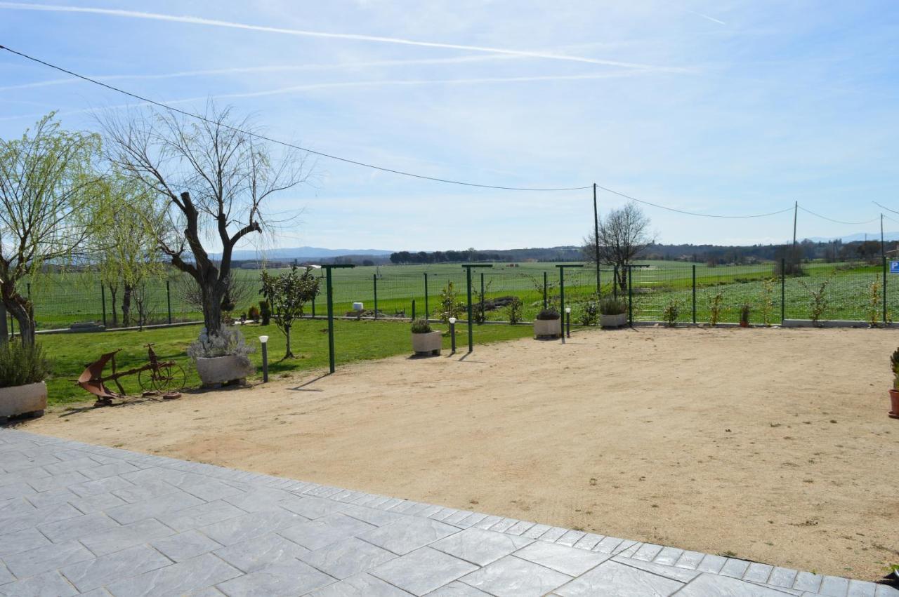 Mas Piua Villa Girona Bagian luar foto