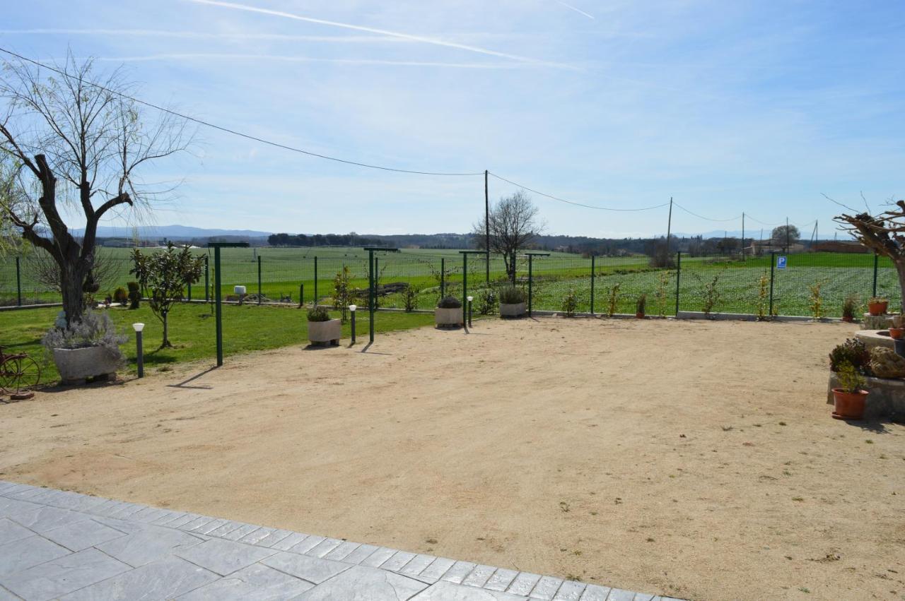 Mas Piua Villa Girona Bagian luar foto
